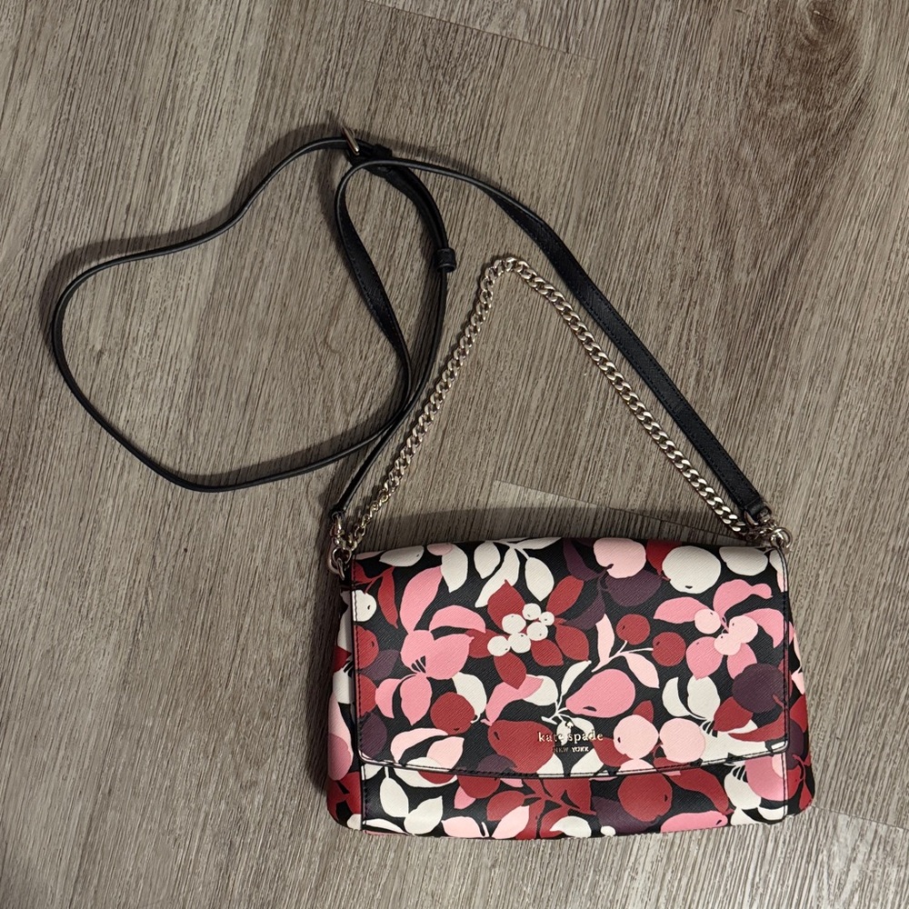 Kate Spade Floral Crossbody Bag - Laurel Way Greer